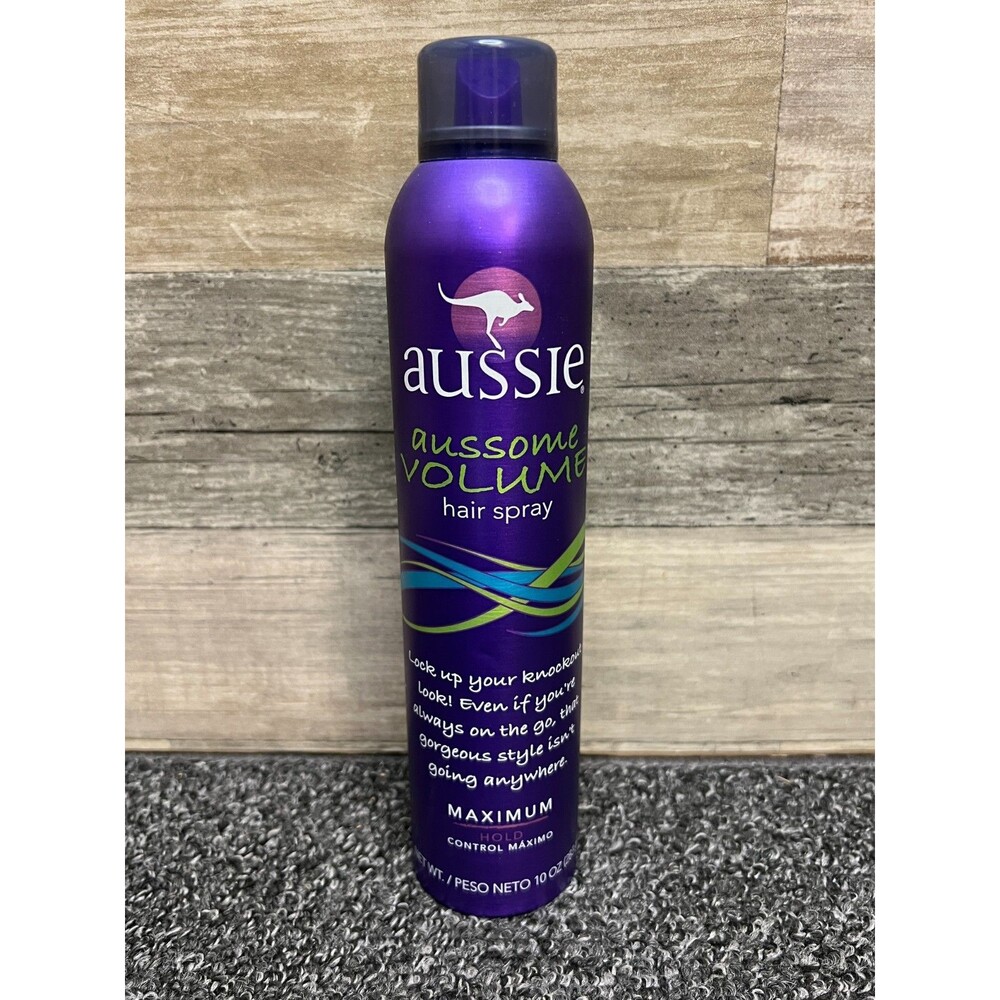 Aussie Aussome Volume Hair Spray Finish 10 oz Maximum Hold